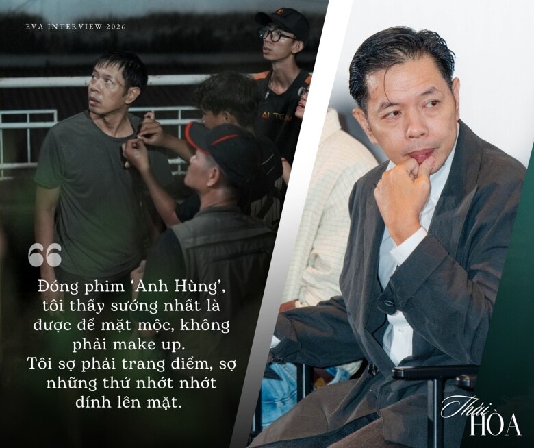 Tạo hình của Thái Hòa trong phim mới