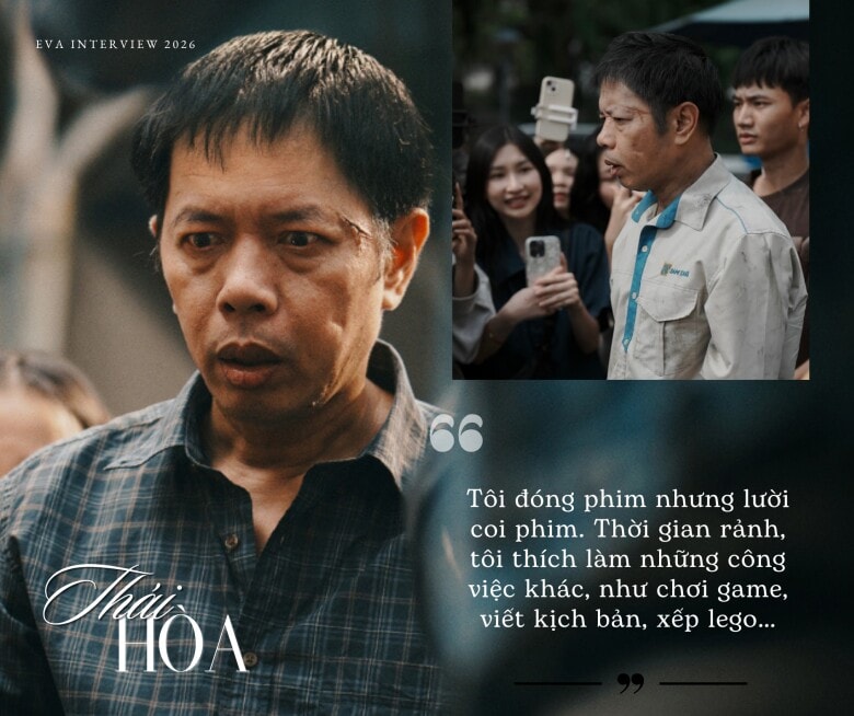 Thái Hòa tái hiện cảnh quay nguy hiểm trong phim Anh Hùng