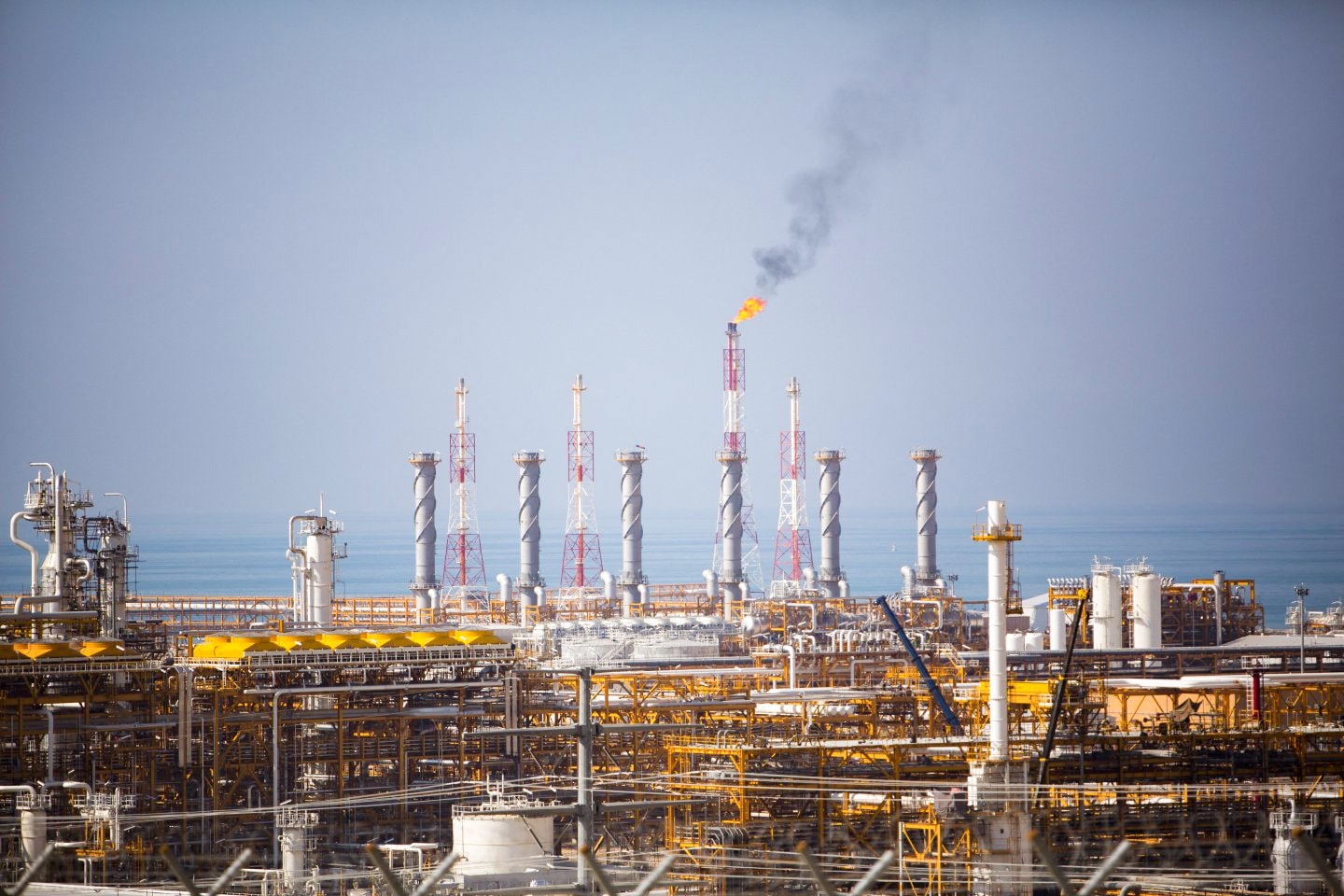 Một nhà máy sản xuất khí tự nhiên hóa lỏng (LNG) của Qatar