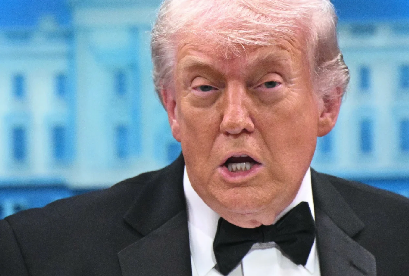 Tổng thống Hoa Kỳ Donald Trump phát biểu trong một cuộc họp báo tại Phòng họp báo Brady. Ảnh: AFP
