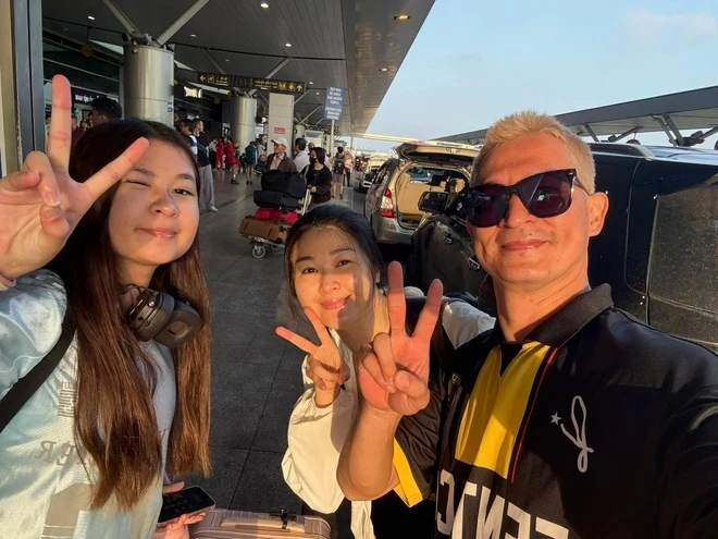 Mạc Anh Thư và con gái Cát Cát hiện đang sinh sống ở Phần Lan.