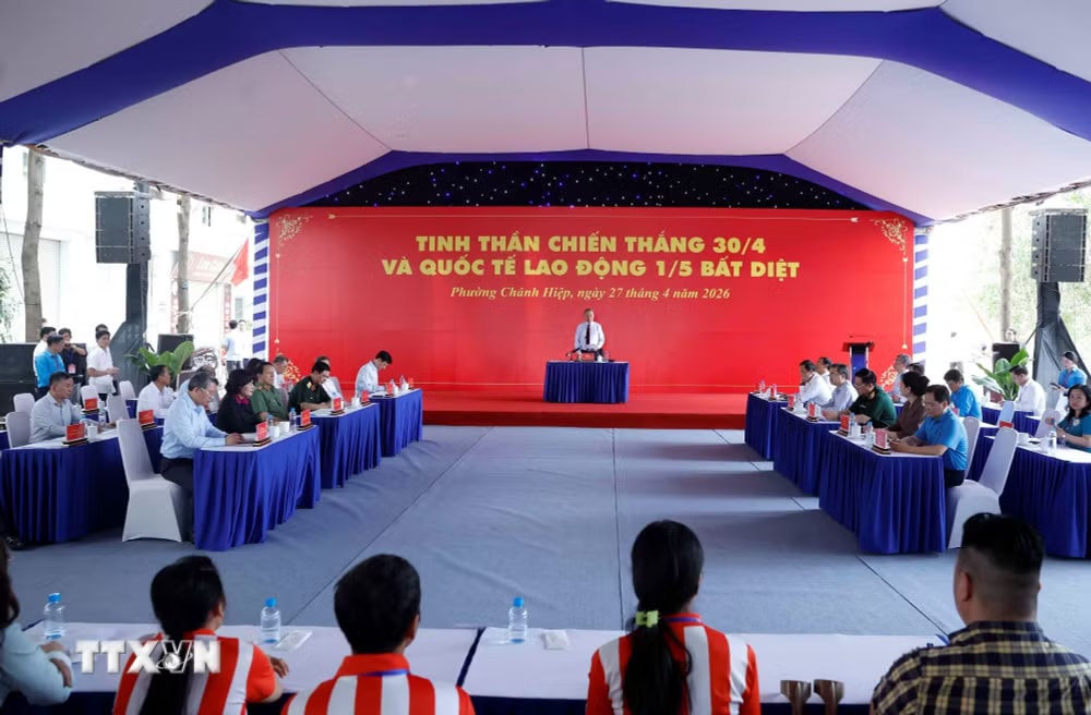 Tổng Bí thư, Chủ tịch nước động viên công nhân, người lao động ở TPHCM- Ảnh 3.
