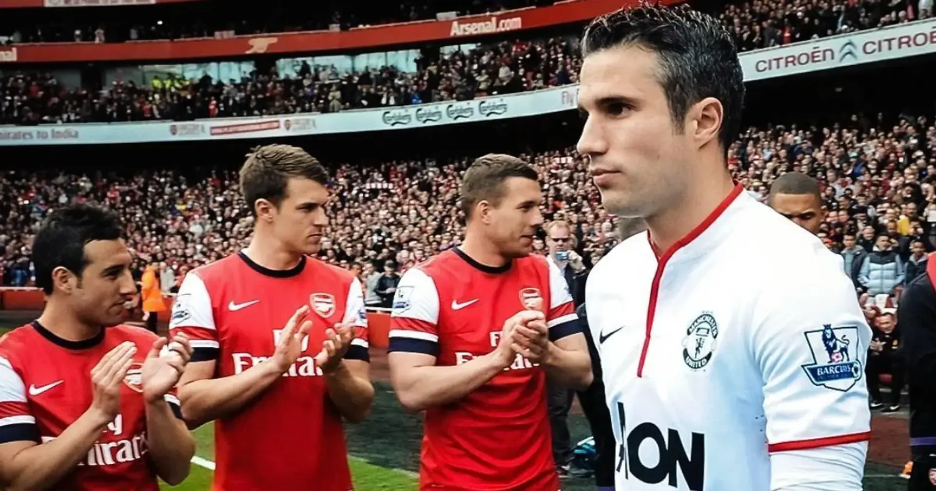 Vị thế của Robin van Persie trong ngôi đền huyền thoại Premier League.