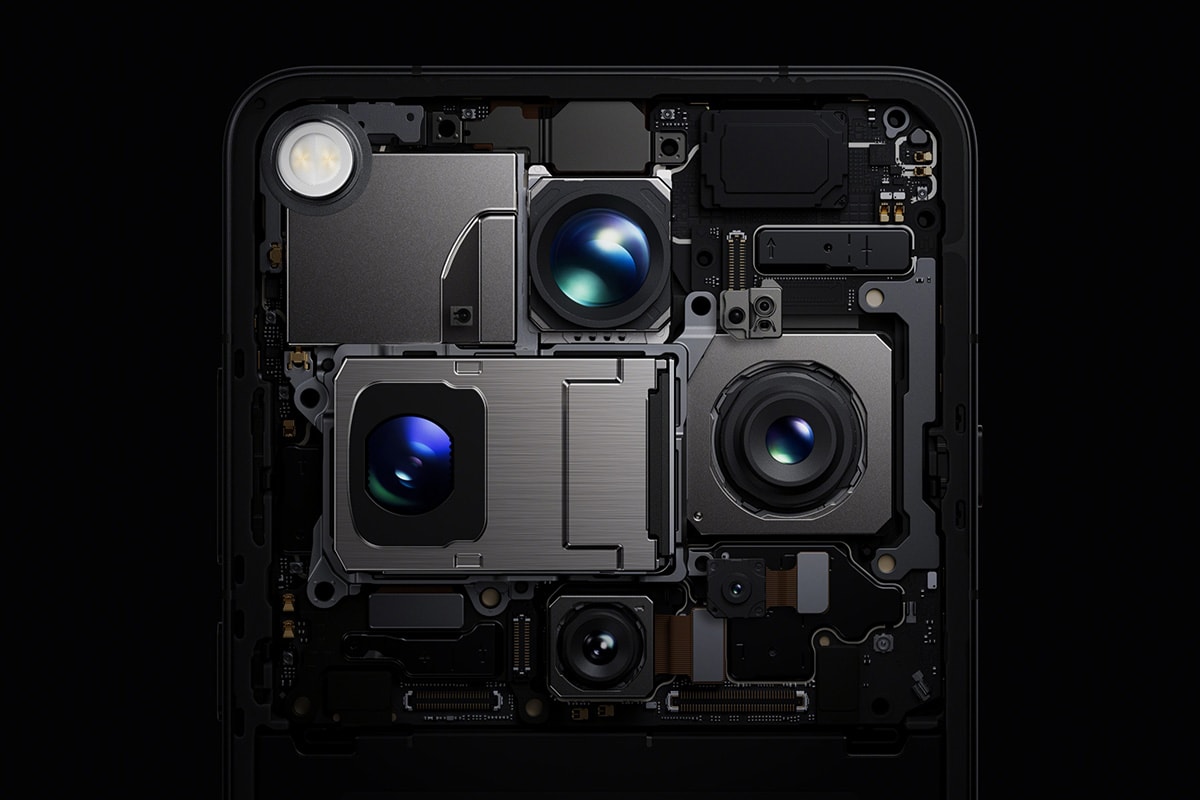 Cận cảnh cụm camera sau của OPPO Find X9 Ultra