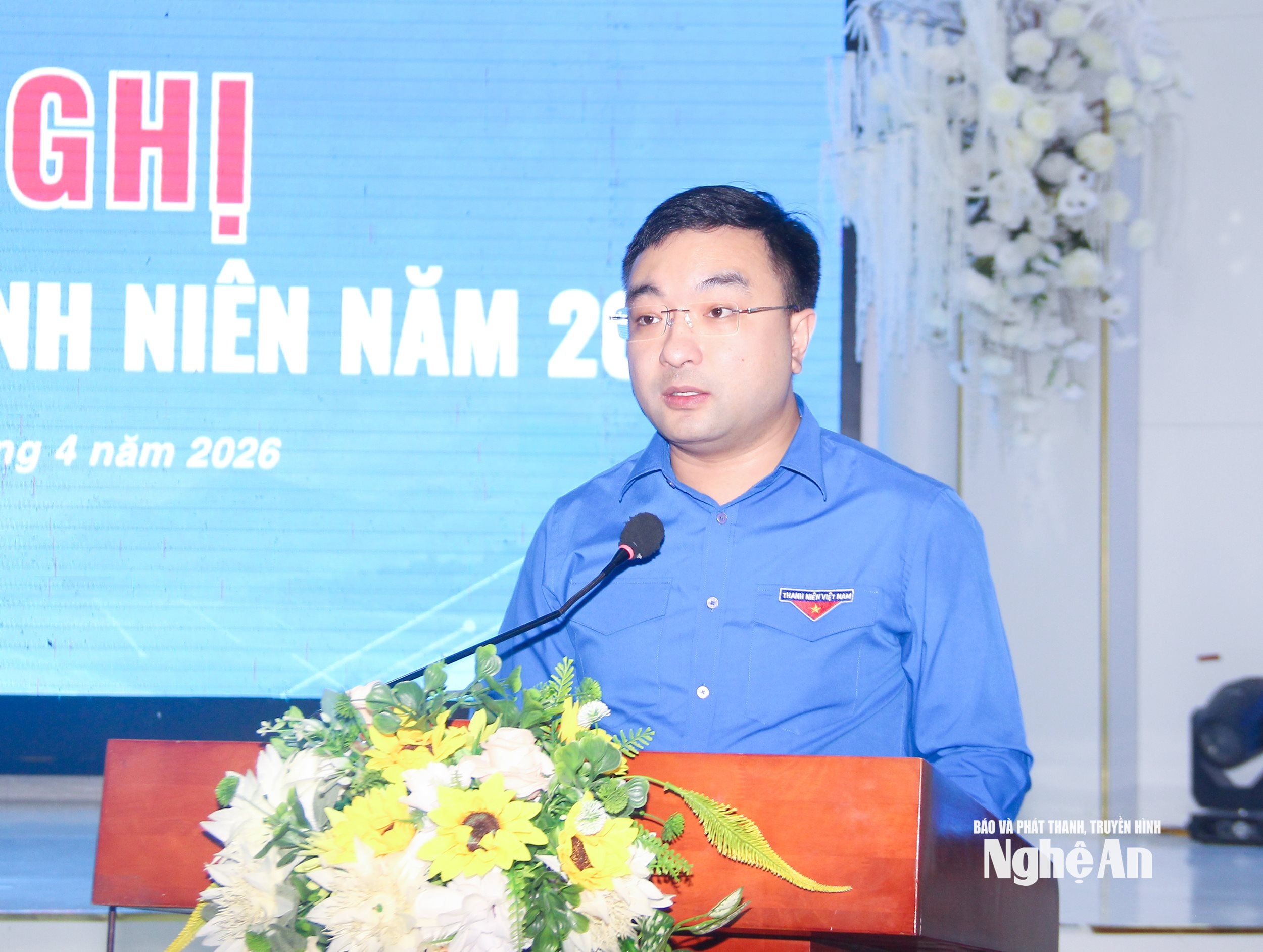 Hồ Phúc Hải - Phó Bí thư Thường trực Tỉnh đoàn, Chủ tịch Hội Sinh viên tỉnh