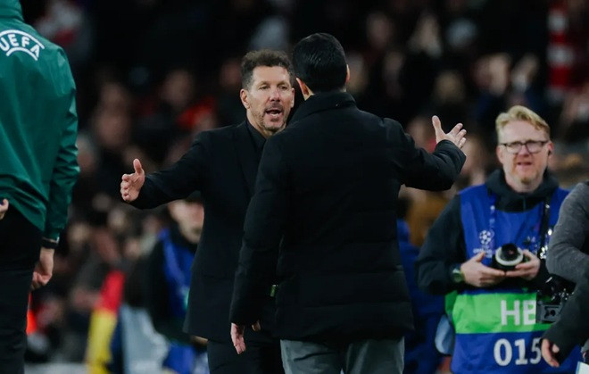 Arsenal chuẩn bị đối đầu với Atletico Madrid tại đấu trường Champions League