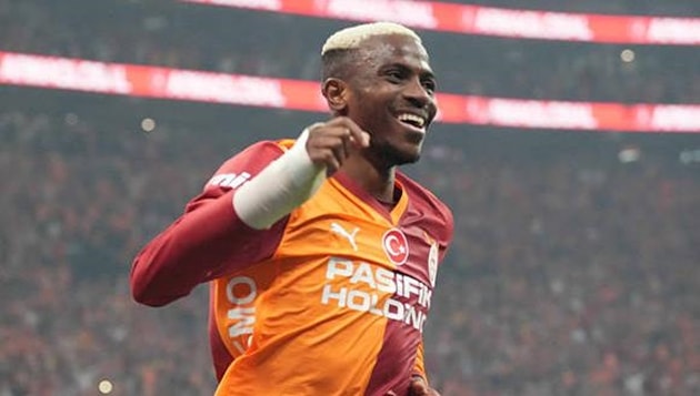 Arsenal xem giò Victor Osimhen ở trận đấu mới đây