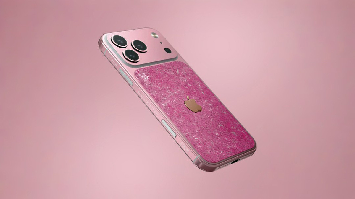 Caviar ra mắt bộ sưu tập iPhone 17 Pro màu hồng sang trọng