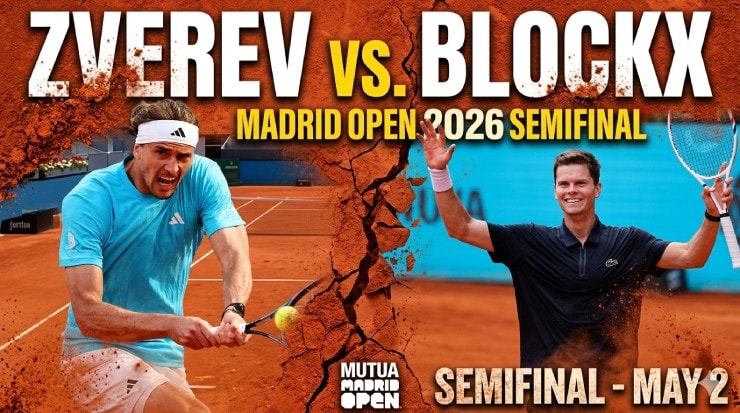 Zverev liệu có chặn đứng được 'kẻ phá bĩnh' khó chịu bậc nhất Madrid Open 2026?