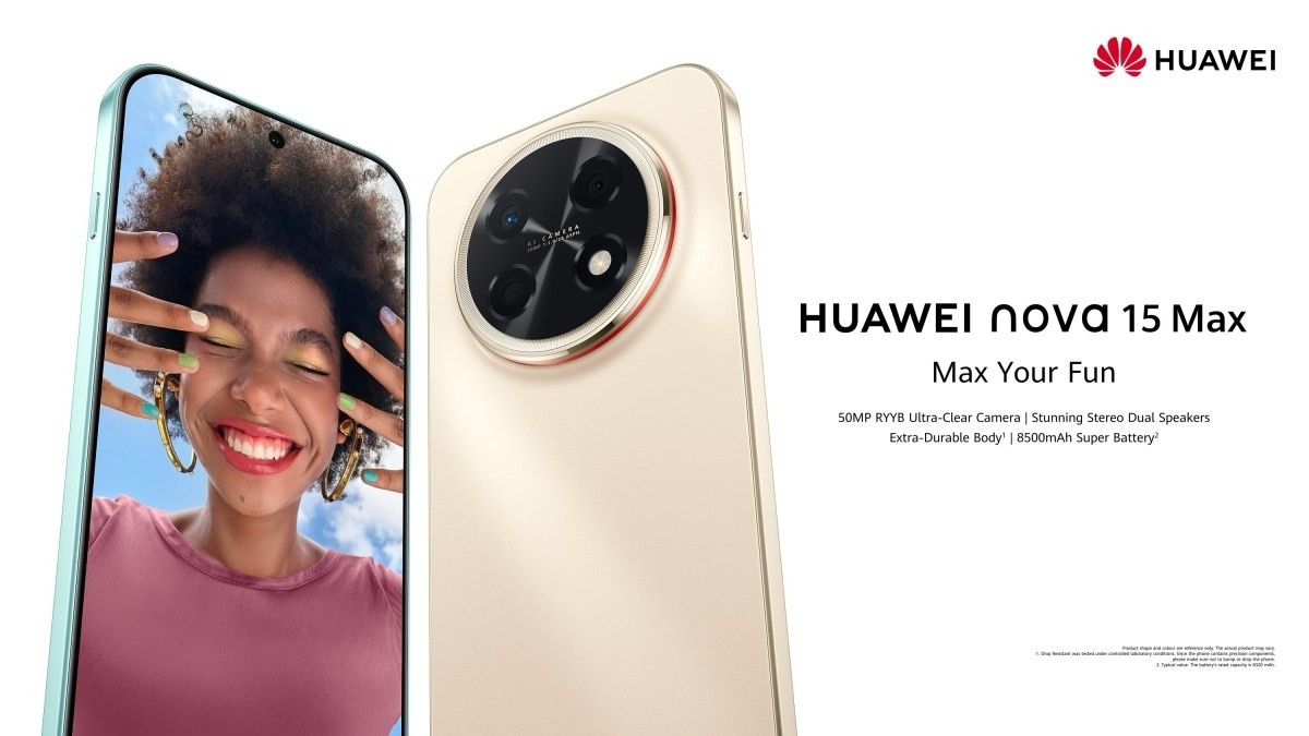 Huawei xác nhận ra mắt Nova 15 Max tại Thái Lan vào ngày 7 tháng 5