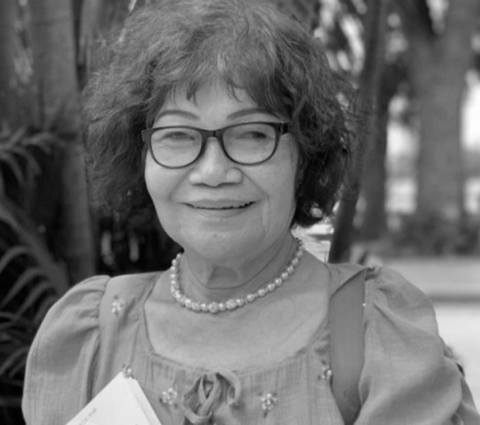 Chân dung nghệ sĩ Ngọc Tuyết, người thủ vai bà Thìn trong phim Người thổi tù và hàng tổng.