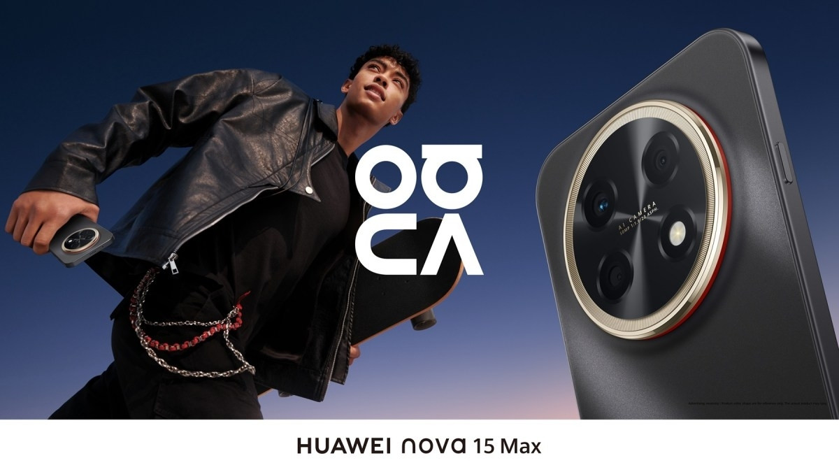 Thiết kế của Nova 15 Max có sự khác biệt so với các sản phẩm cùng dòng