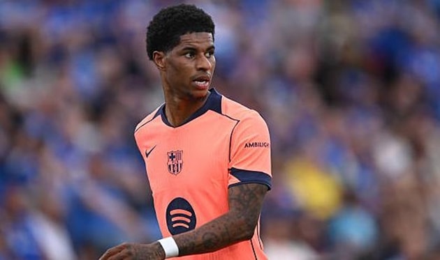 Marcus Rashford gây ấn tượng mạnh mẽ trong màu áo Barcelona tại La Liga.