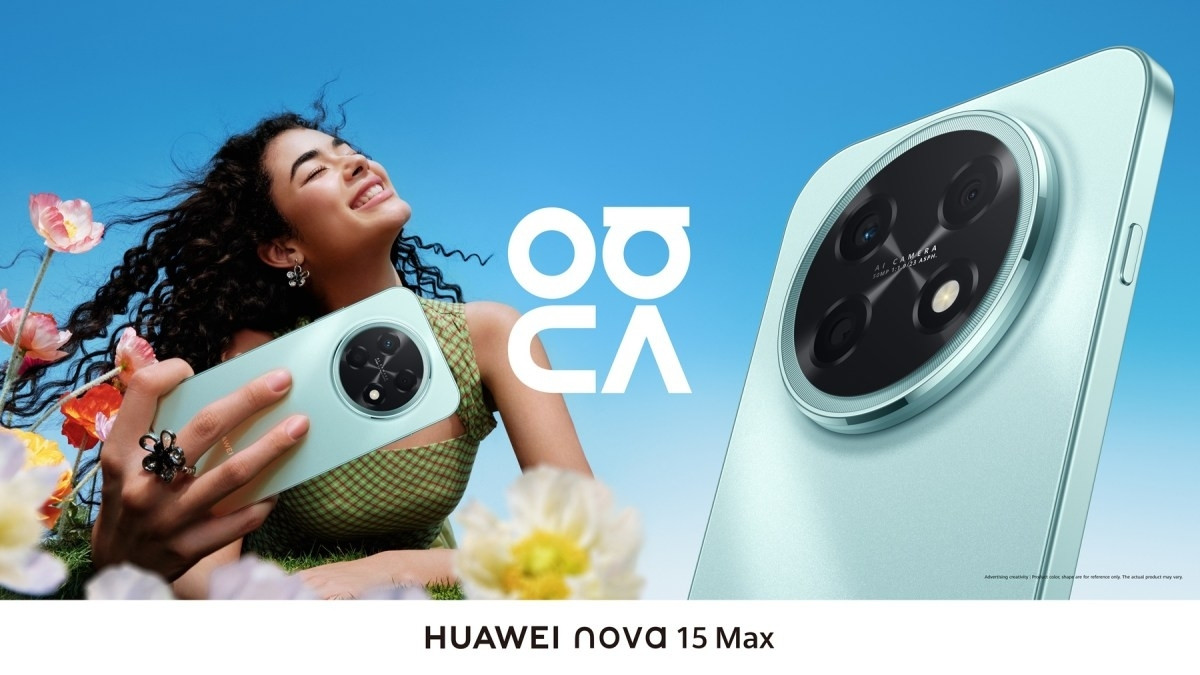 Nova 15 Max hỗ trợ sạc nhanh 40W cho viên pin 8.500 mAh
