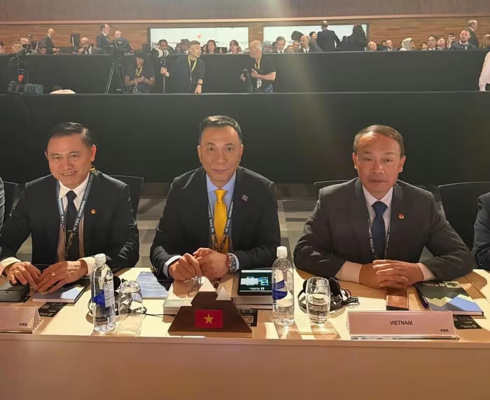 Đoàn đại biểu VFF tham dự Đại hội FIFA