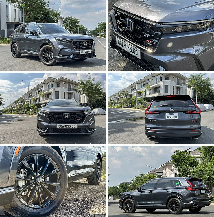 Thiết kế đuôi xe Honda CR-V