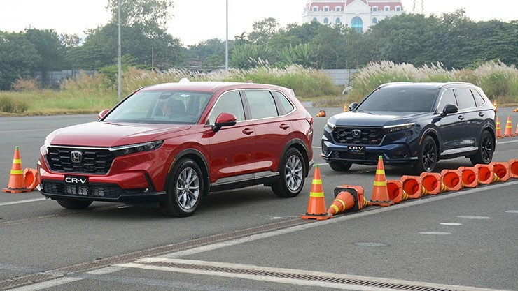 Ngoại hình tổng thể của Honda CR-V 2026 với thiết kế hiện đại