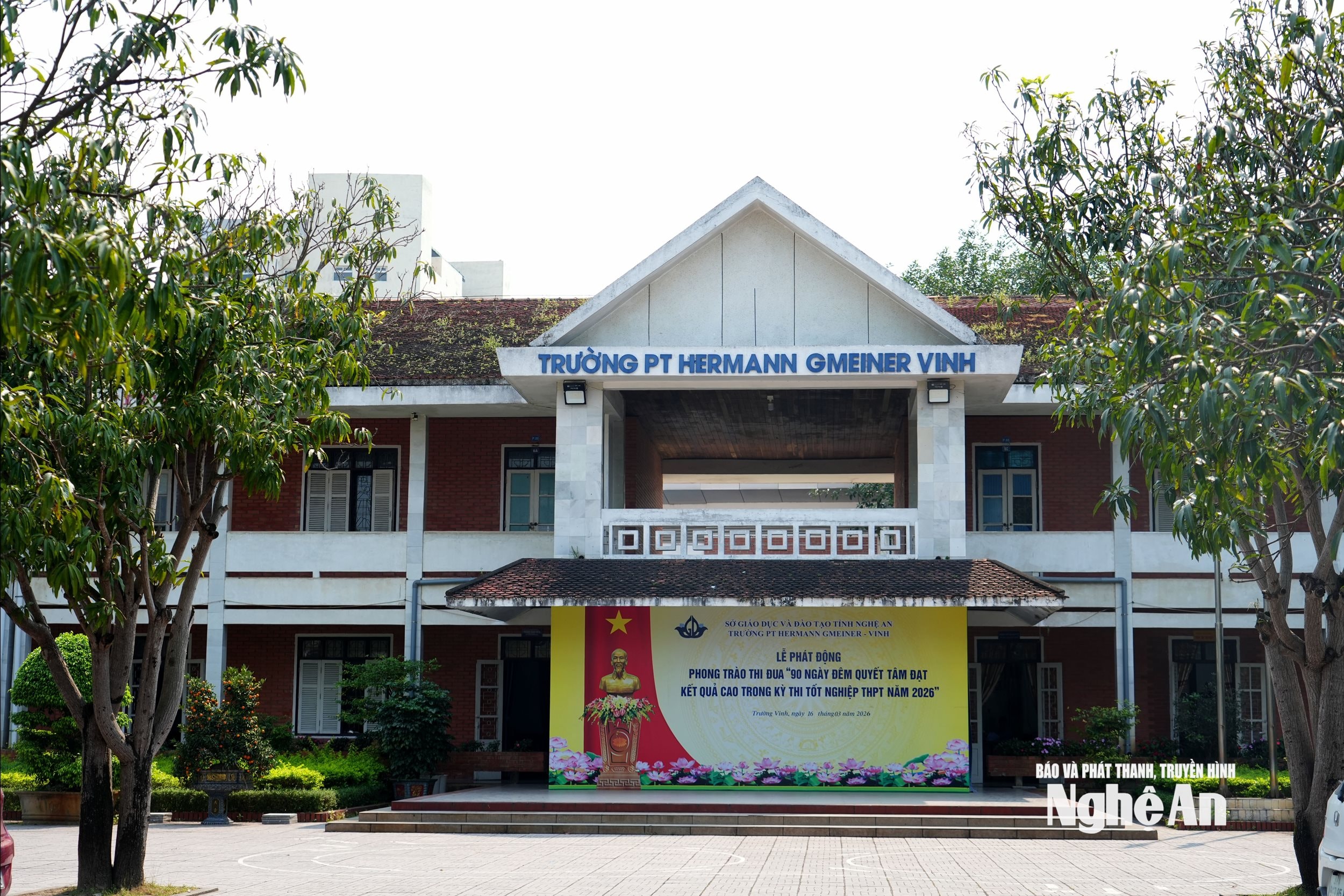 Trường PT Hermann Gmeiner. Ảnh - Mỹ Hà