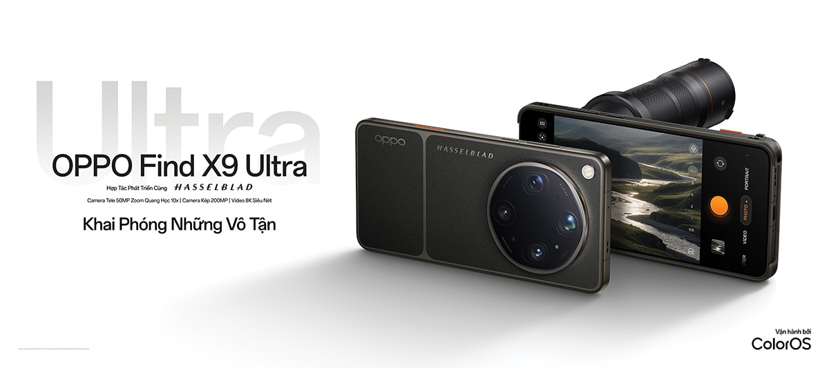 Hệ thống camera Hasselblad trên OPPO Find X9 Ultra