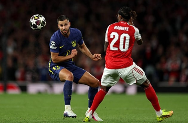 David Hancko chỉ huy hàng thủ Atletico