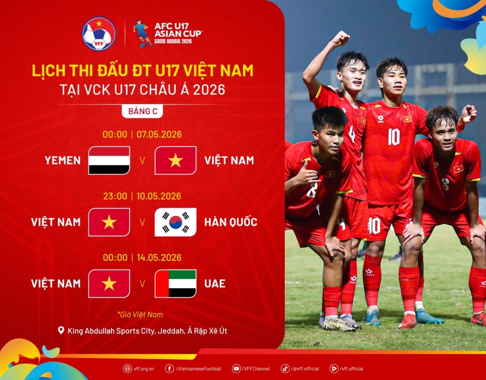 Nhận định U17 Việt Nam vs U17 Yemen: Quyết thắng trận mở màn