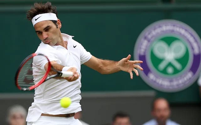Roger Federer sở hữu kỹ thuật thuận tay trứ danh trong lịch sử tennis