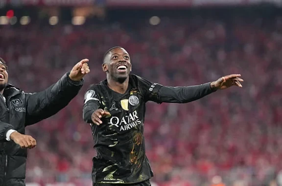 Ousmane Dembele ghi bàn thắng quan trọng đưa PSG vào trận chung kết