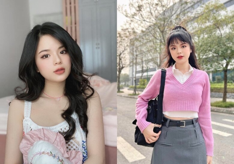 Cận cảnh nhan sắc búp bê của MC Hà Đan