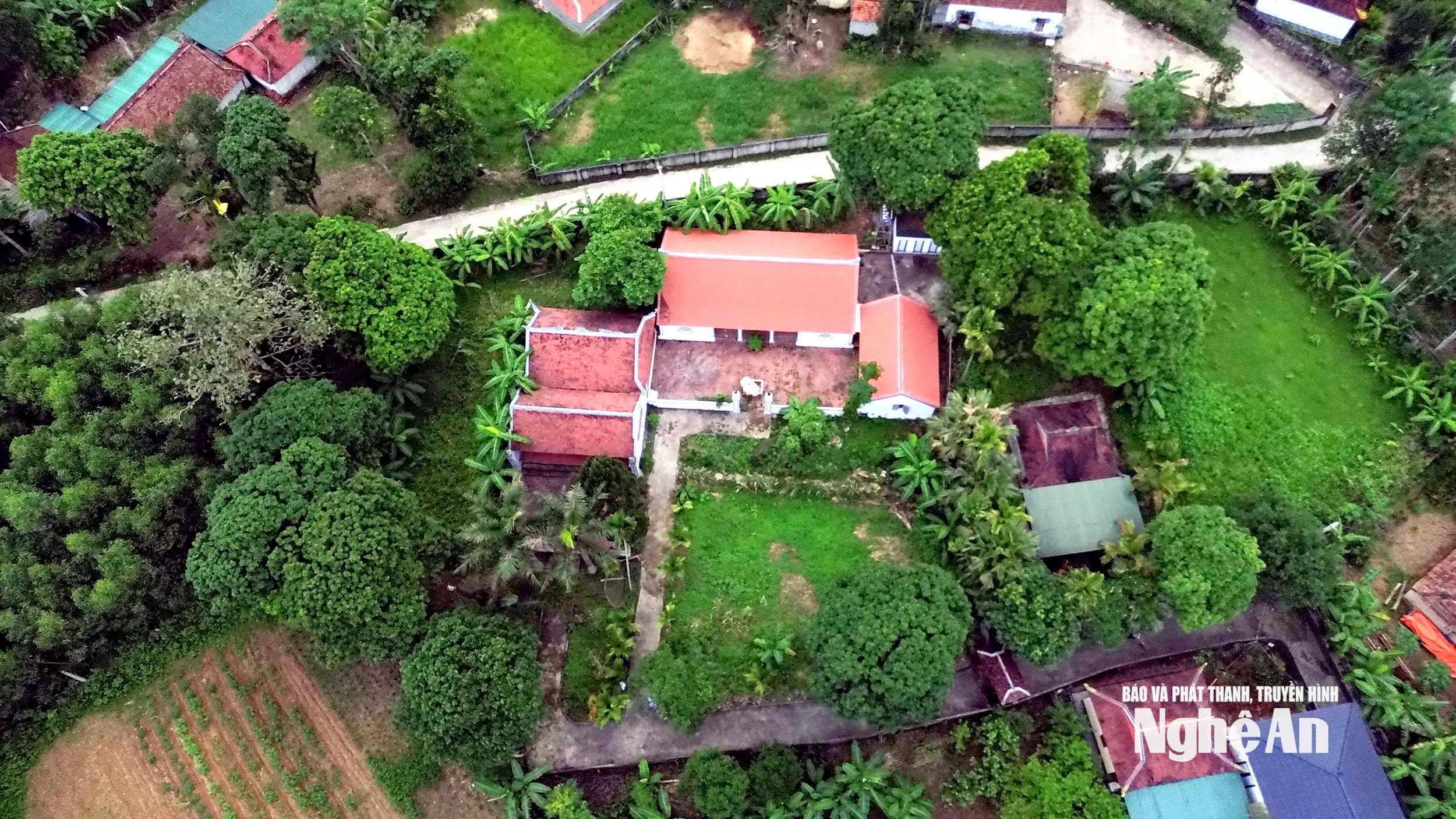 Nhà thờ họ Đặng ở xã Thanh Xuân (cũ), nay là xã Bích Hào. Ảnh Tiến Đông