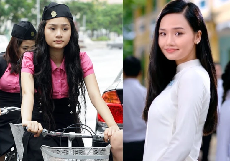 Miu Lê trong phim Những thiên thần áo trắng.