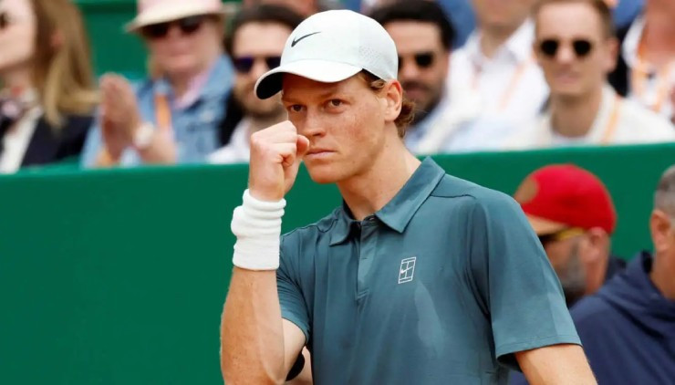 Jannik Sinner thi đấu tại Rome Open 2026