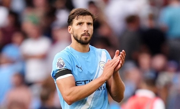 Hậu vệ Ruben Dias đang được liên kết với khả năng gia nhập Inter Milan.