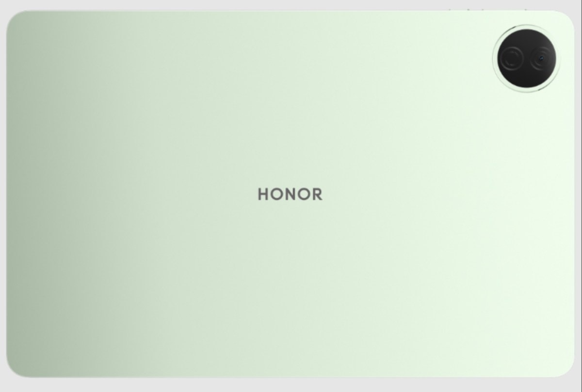 Cạnh bên của HONOR Pad 20 cho thấy độ mỏng ấn tượng của máy