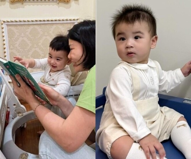 Bé Panda có giáo viên đến tận nhà để kèm cặp mỗi ngày.