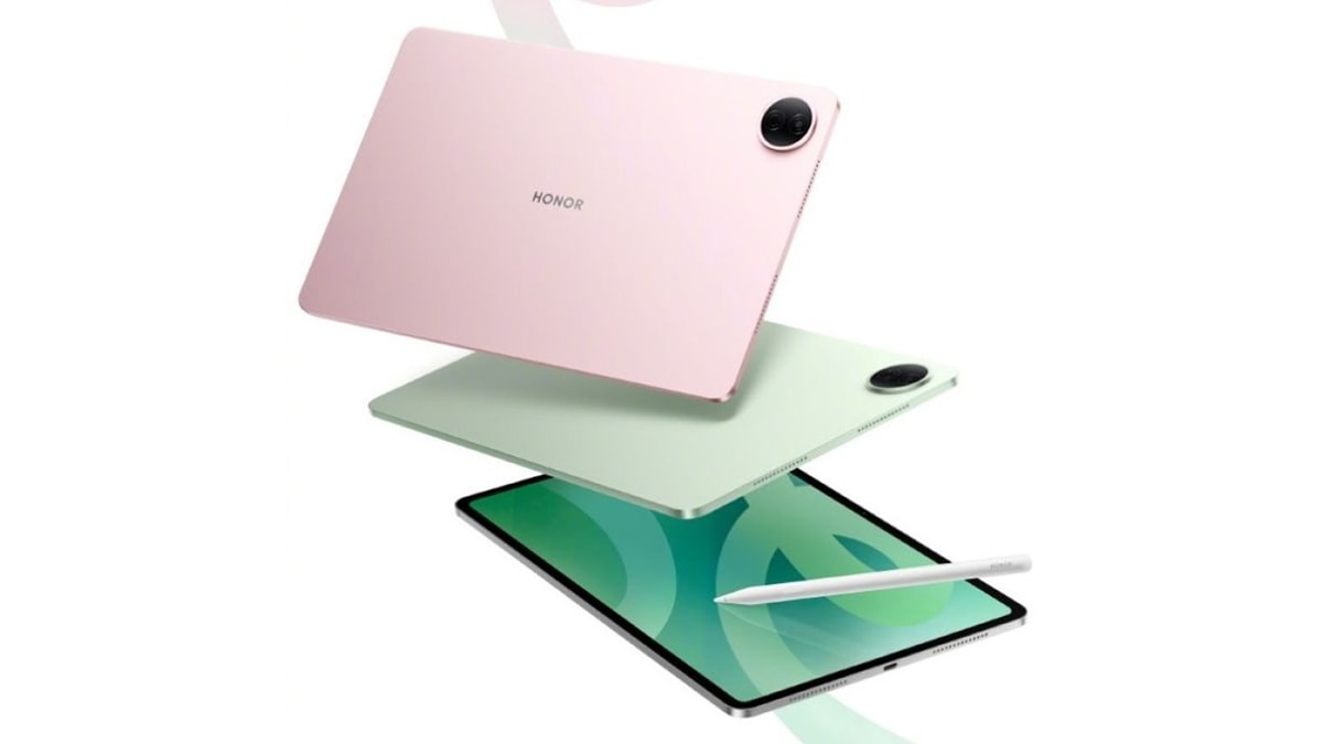 Cận cảnh thiết kế mặt trước của HONOR Pad 20 với màn hình viền mỏng
