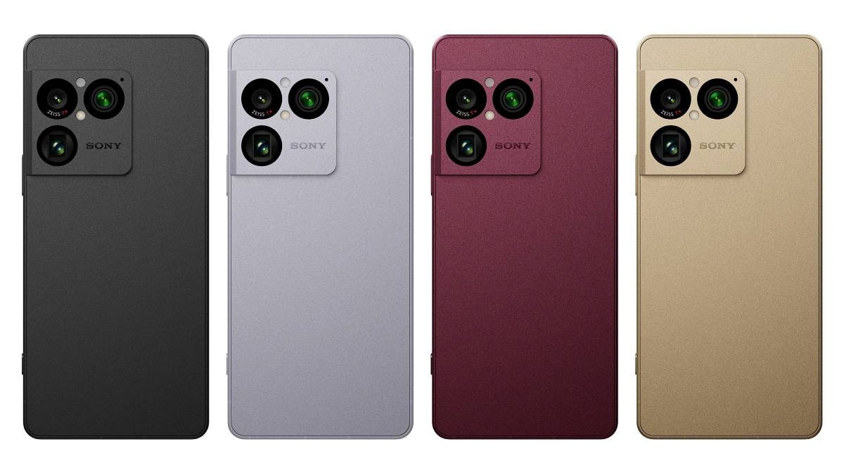 Các phiên bản màu sắc của Sony Xperia 1 VIII bao gồm Đen than chì, Bạc, Đỏ và Vàng