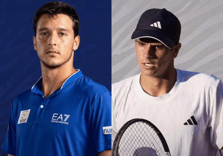 Rafael Jodar và Luciano Darderi tại Rome Open 2026