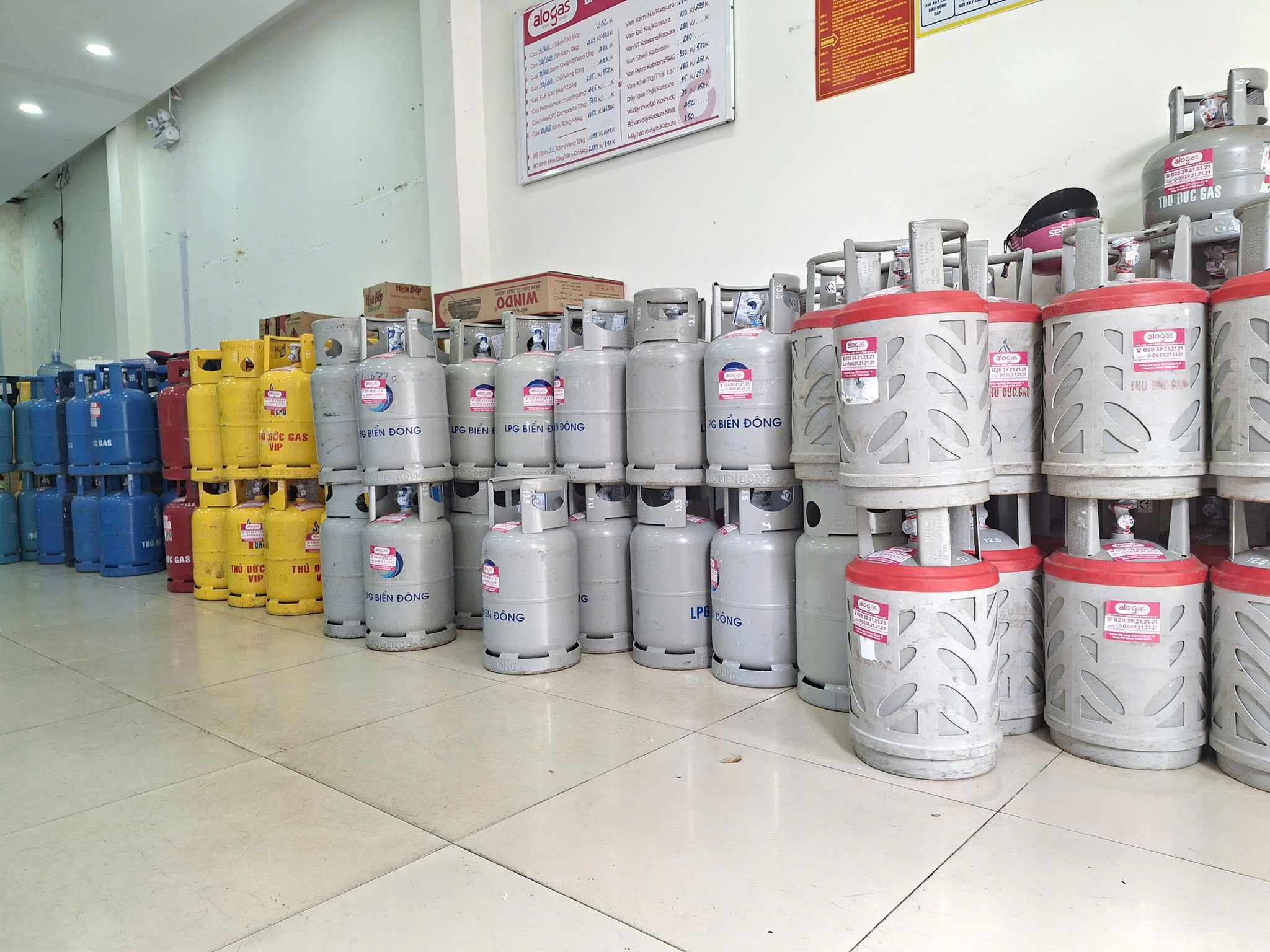 Giá gas hôm nay 13/5/2026: Tiếp tục đi ngang