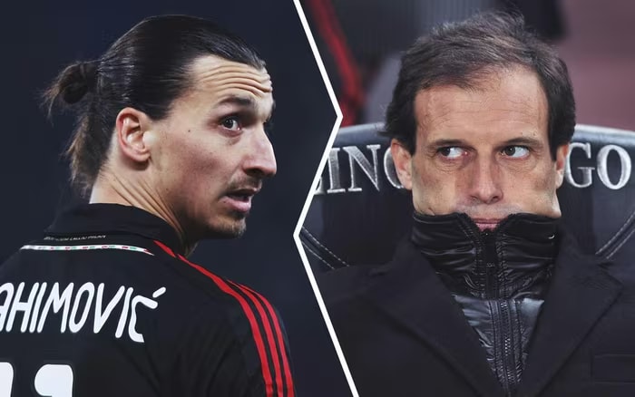 Mối quan hệ giữa Ibra và HLV Allegri đổ vỡ.