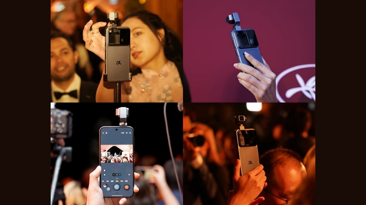 Khách mời trải nghiệm thực tế Honor Robot Phone tại sự kiện China Night