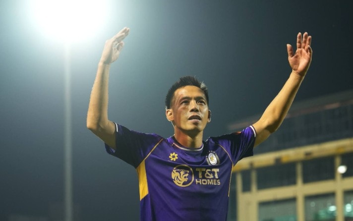 Nguyễn Văn Quyết là niềm hy vọng trên hàng công của Hà Nội FC.