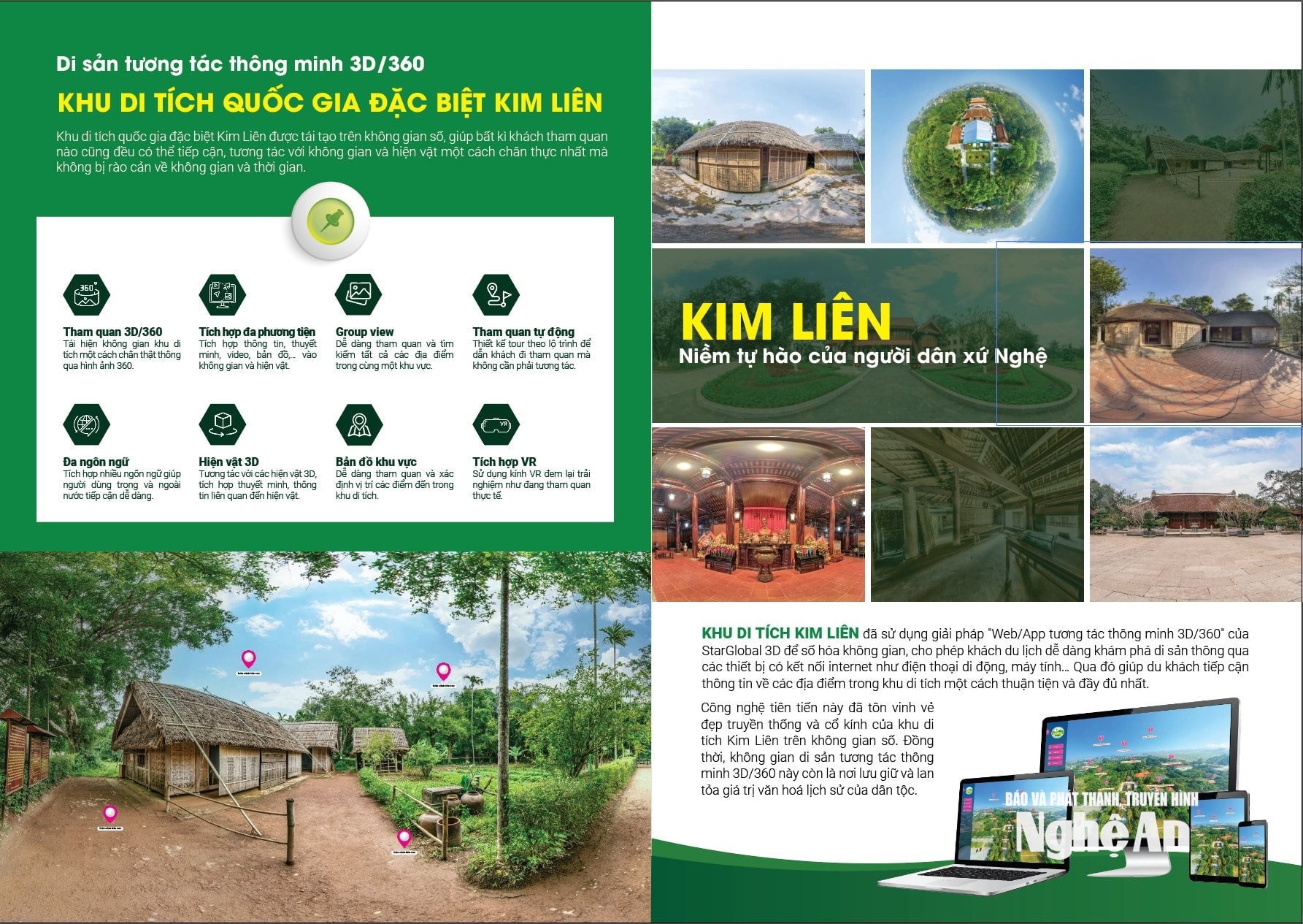 Chuyển đổi số đem lại những thay đổi tích cực trong việc quảng bá hình ảnh Nghệ An đến với công chúng. Ảnh Đình Tuyên