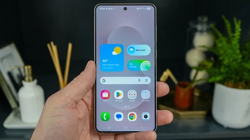 Khả năng hiển thị của Samsung Galaxy S25 Edge