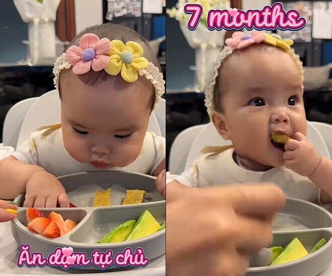 Vẻ đáng yêu của bé Gạo khiến nhiều người tan chảy.