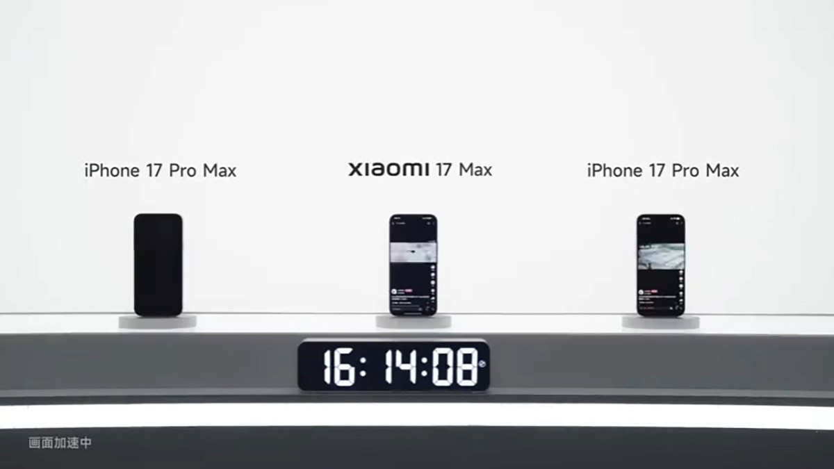 Xiaomi 17 Max so sánh thời lượng pin với iPhone 17 Pro Max