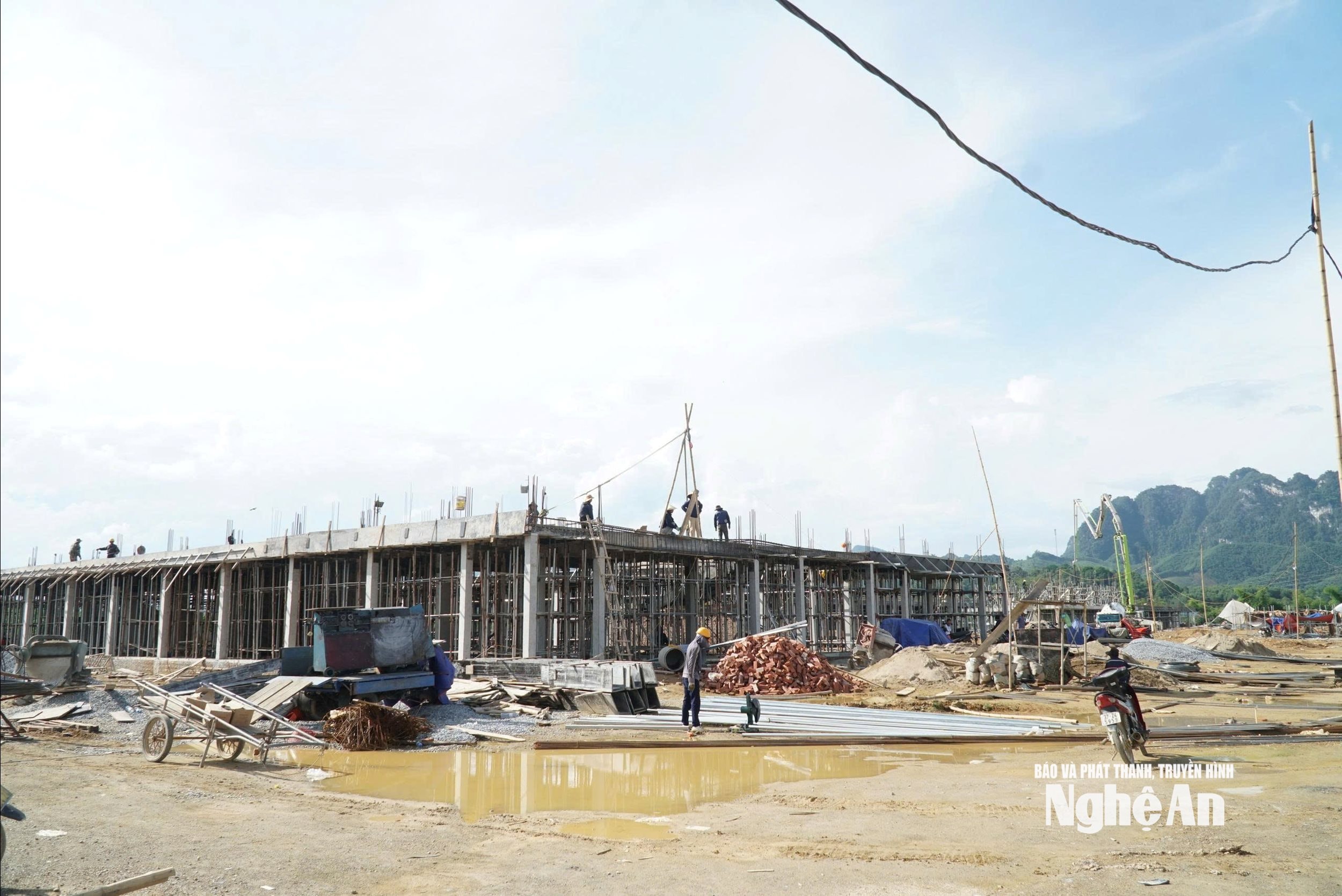 Các hạng mục ở Trường PT nội trú liên cấp