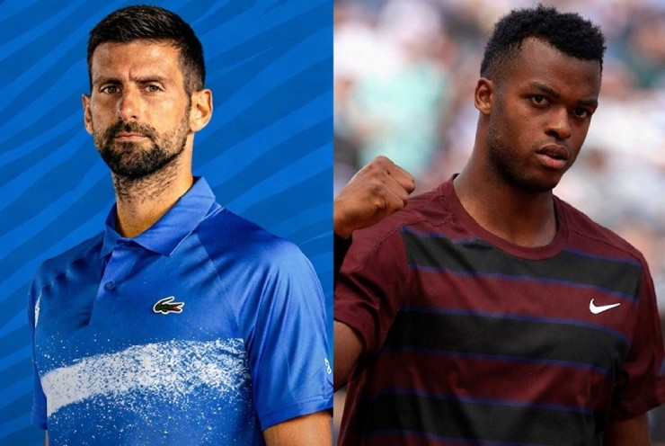 Djokovic và Perricard chuẩn bị cho cuộc đối đầu tại vòng 1 Roland Garros 2026