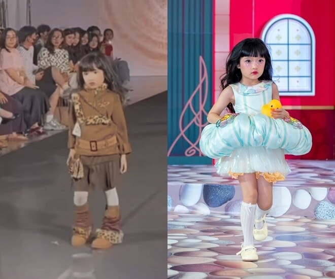 Destiny tham gia nhiều show diễn với vai trò người mẫu nhí.
