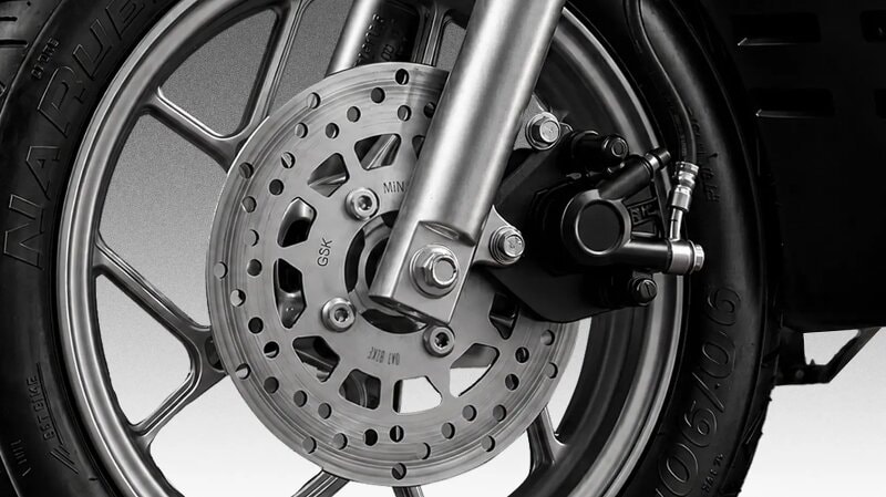 Hệ thống phanh động cơ tích hợp tái tạo năng lượng trên Dat Bike Era