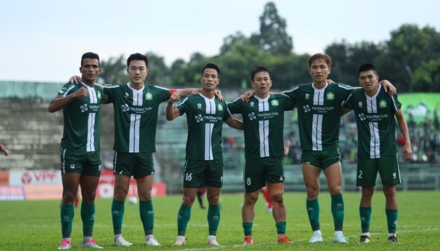 Xuân Trường và Minh Vương trong màu áo Trường Tươi Đồng Nai